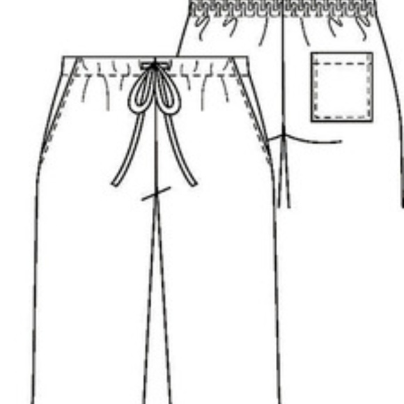 NWT Cherokee Flare Leg Scrub Pant Ciel Blue - Picture 4 of 6